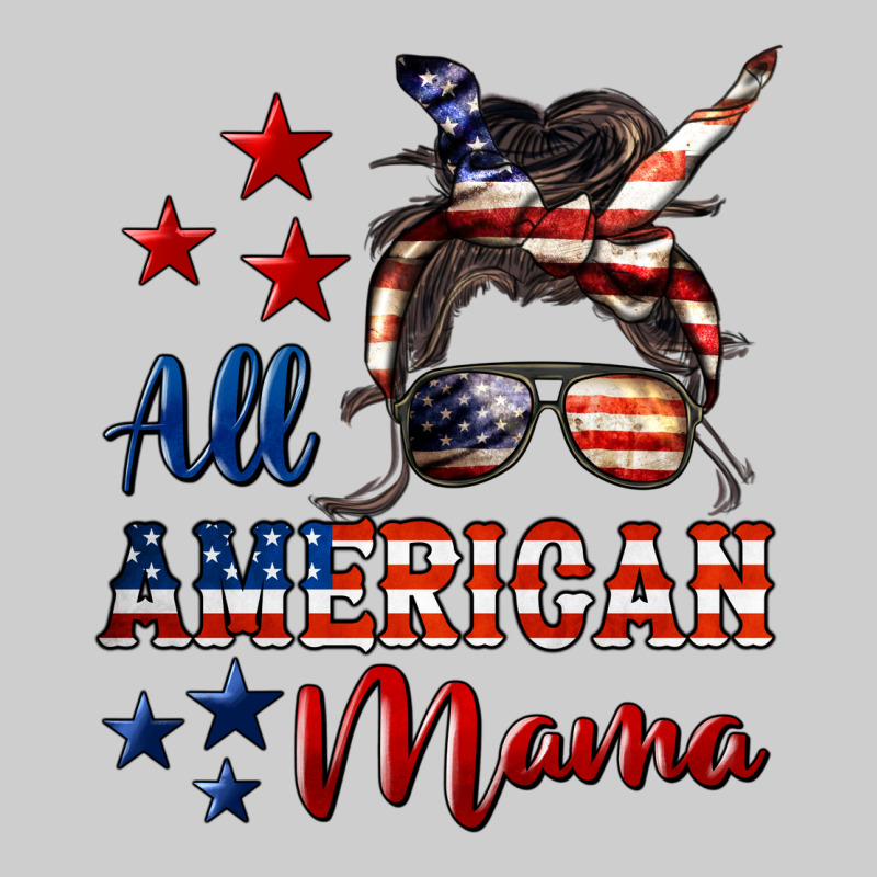 All American Mama Mother's Day Premium Tee by LillyAllenDesigns | Teevron