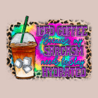 Iced Coffee Sarcasm Premium Hoodie | Teevron