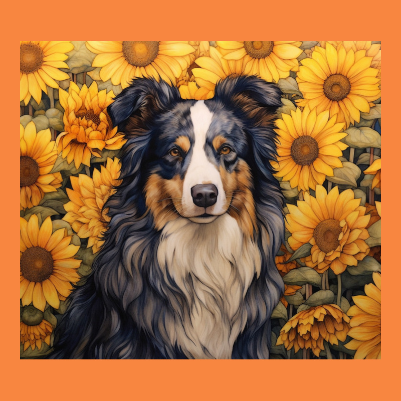 Australian Shepherd Premium Sweatshirt by Unal Design | Teevron