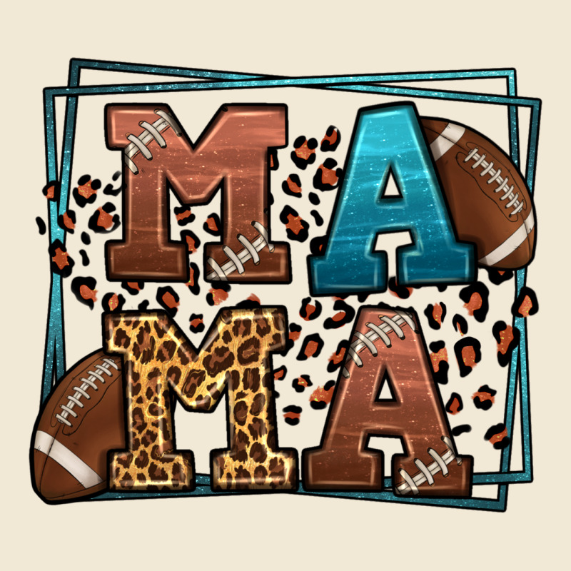 American Football Mama Mother's Day Premium Tee by LillyAllenDesigns | Teevron