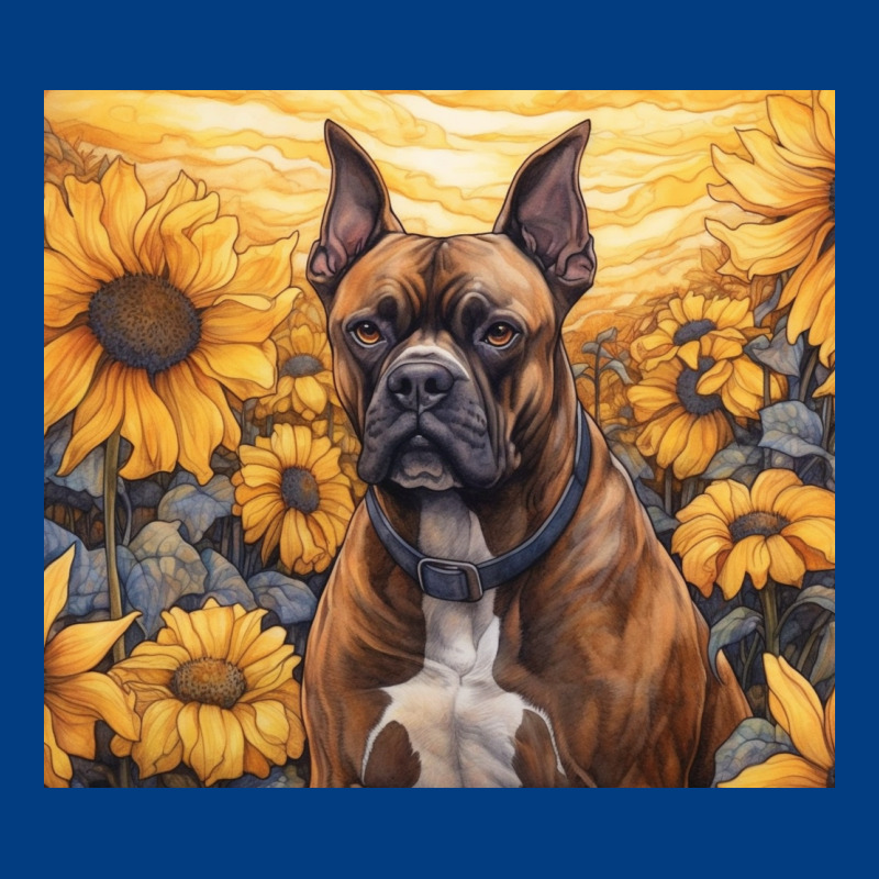 Boxer Dog Premium Sweatshirt by Unal Design | Teevron