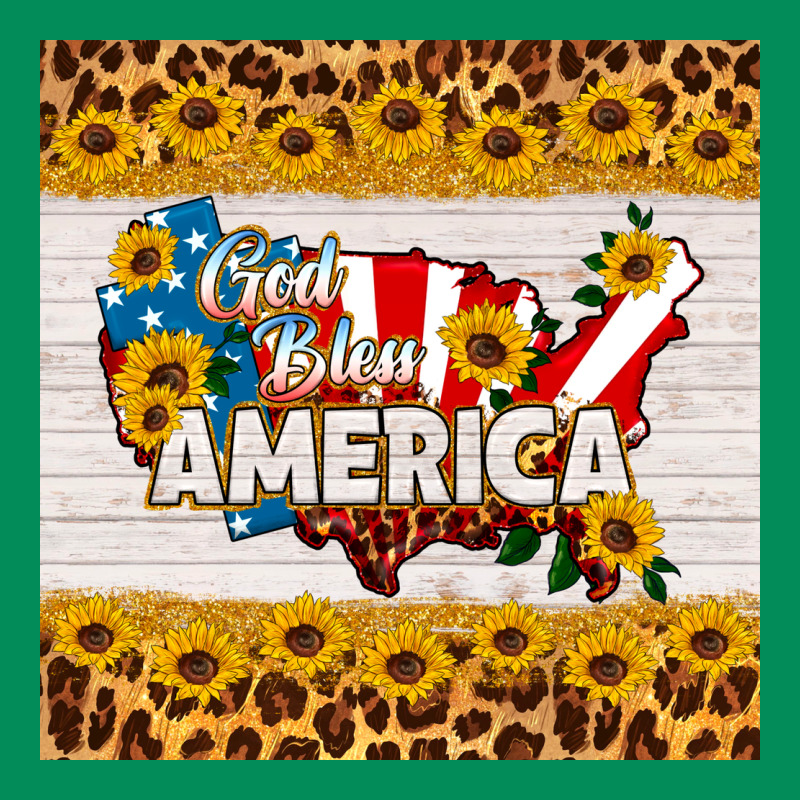 God Bless America Square Coaster Urban Hoodie by HRA Design Shop | Teevron