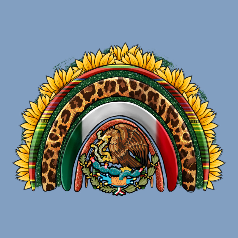 Mexico Sunflower Rainbow Urban Hoodie by HRA Design Shop | Teevron