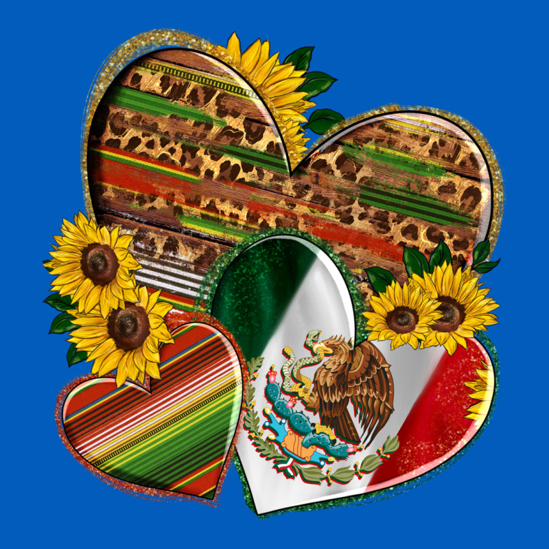 Mexico Heart And Sunflower Urban Hoodie by HRA Design Shop | Teevron