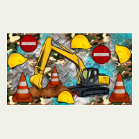 Excavator Sippy Urban Heavy Tee | Teevron