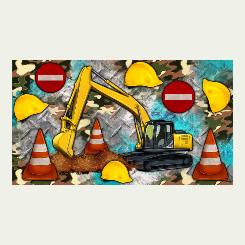 Excavator Sippy Urban Heavy Tee by Artiststas | Teevron