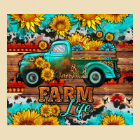 Western Farm Life Truck Sunflowers  Mousepad Premium Hoodie | Teevron