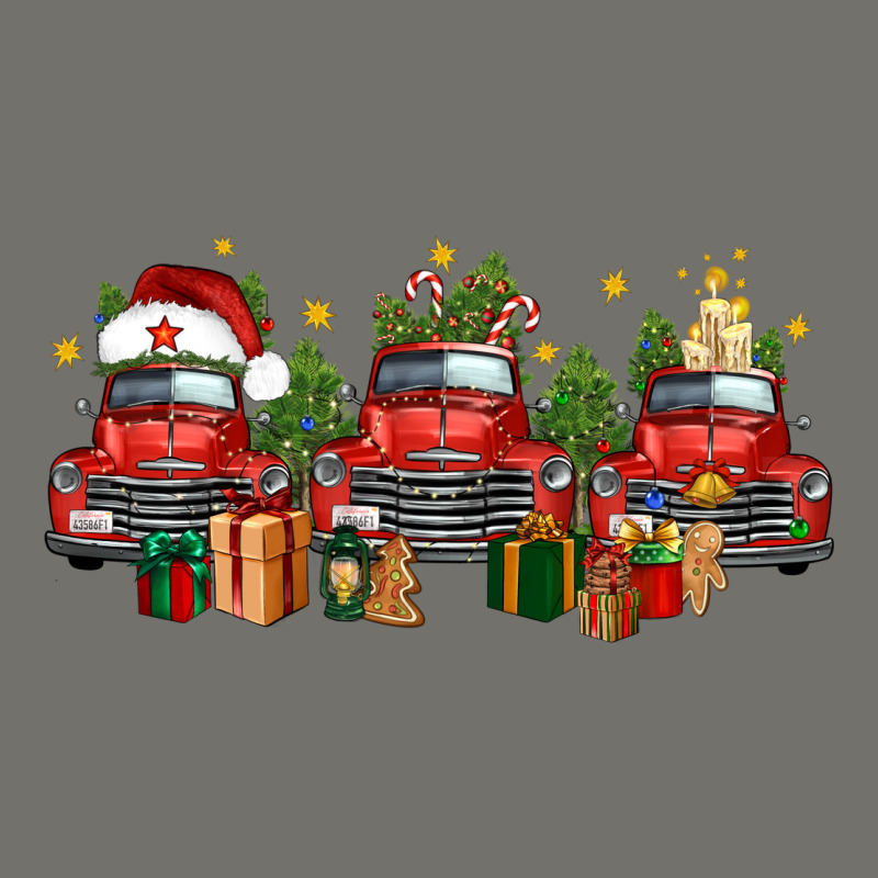 Christmas Trucks Premium Hoodie by FaDigitalArtStudio | Teevron