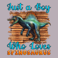 Just A Boy Who Loves Baby Spinosaurus Vintage Tee | Teevron