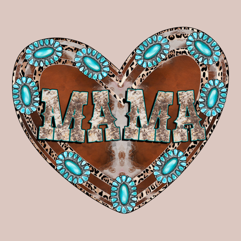 Mama Heart Cowhide Premium Hoodie by CowhideDigitalArt | Teevron