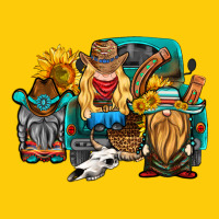 Western Truck With Gnomes Premium Hoodie | Teevron