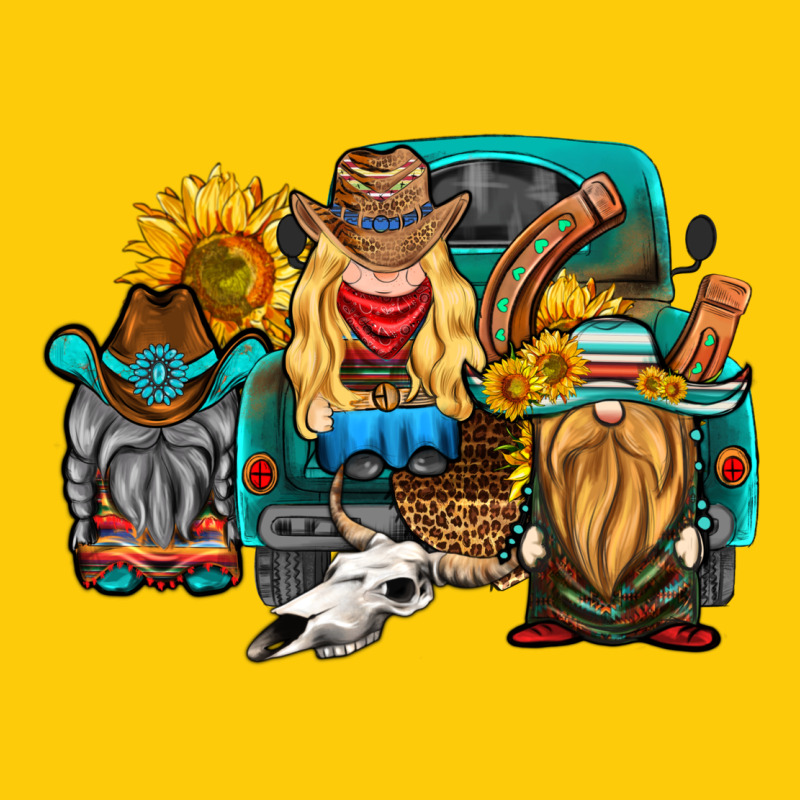 Western Truck With Gnomes Premium Hoodie by HRA Design Shop | Teevron