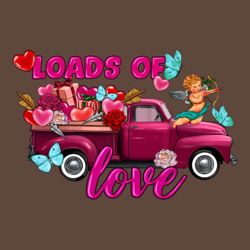 Loads Of Love Valentine's Day Truck Classic Tee by FaDigitalArtStudio | Teevron