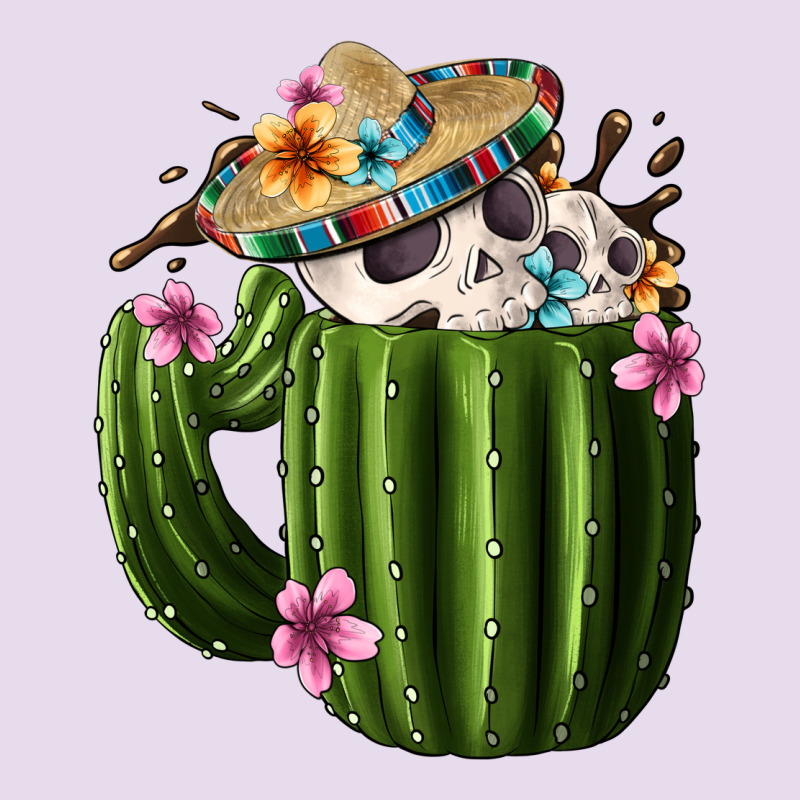 Day Of The Dead Mexican Cactus Premium Hoodie by FaDigitalArtStudio | Teevron