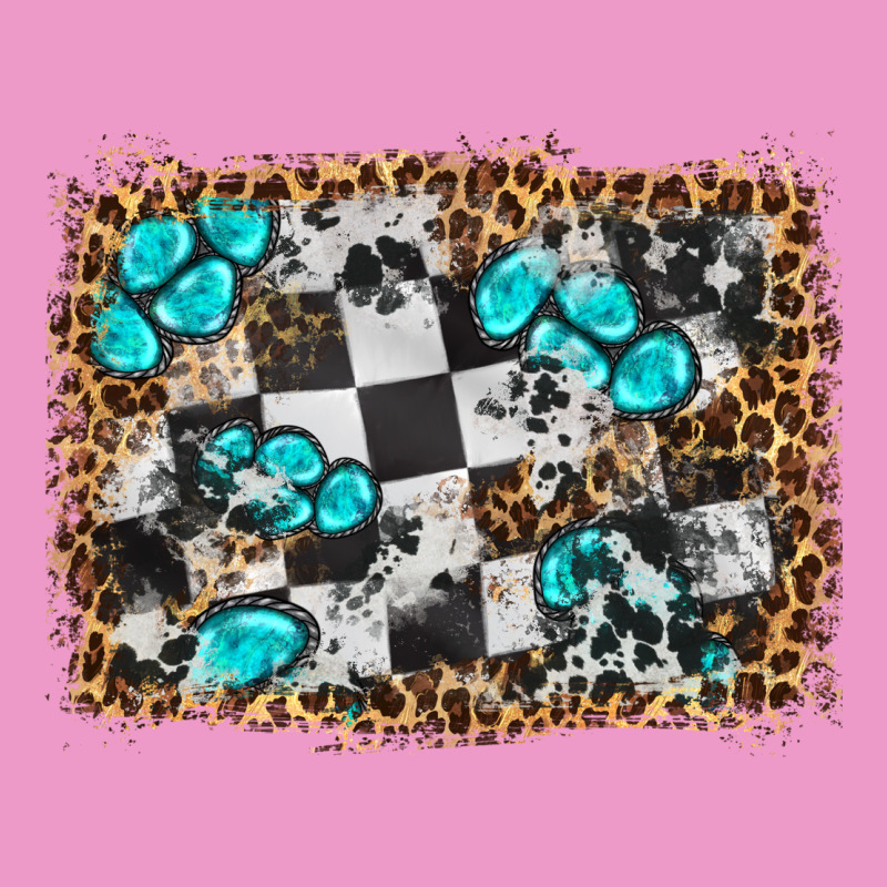 Race Leopard And Gemstone Background Urban Hoodie by HRA Design Shop | Teevron