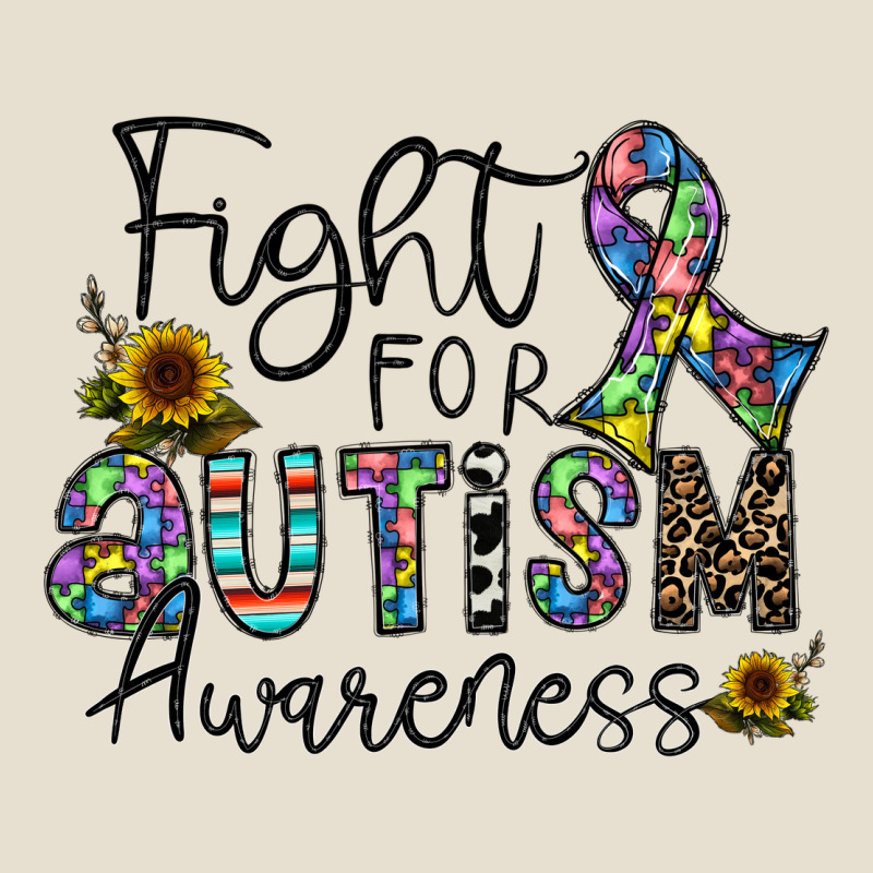 Fight For Autism Awareness Urban Hoodie by CowhideDigitalArt | Teevron