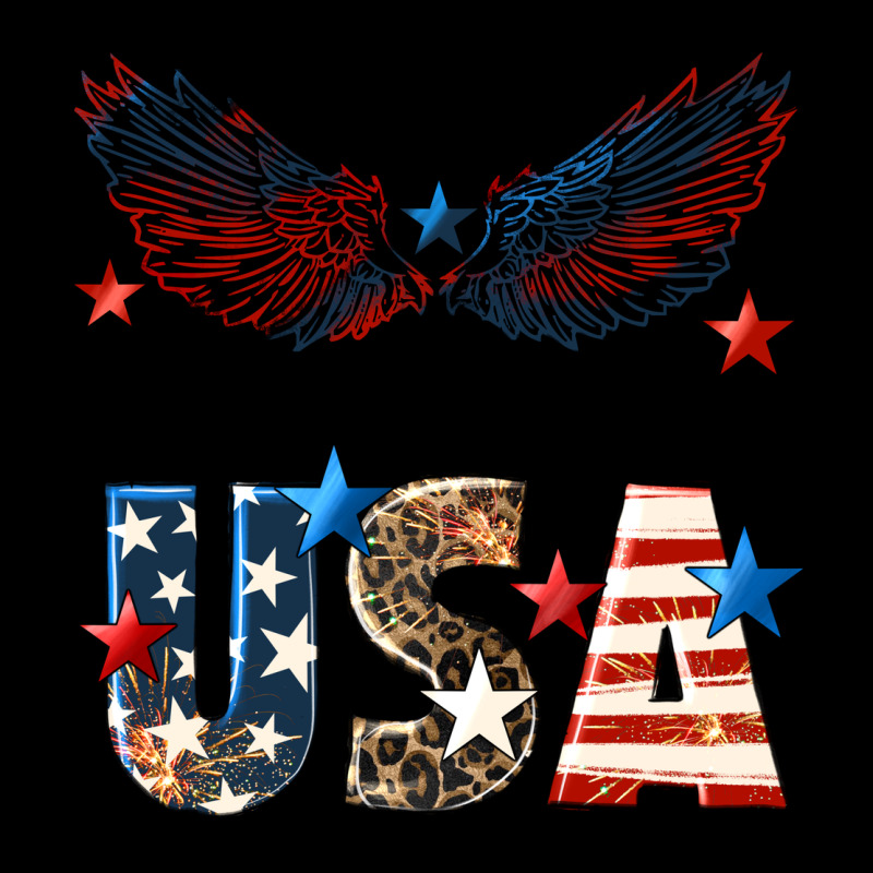 Western God Bless The Usa 4th Of July Heavy Core Tee by LillyAllenDesigns | Teevron