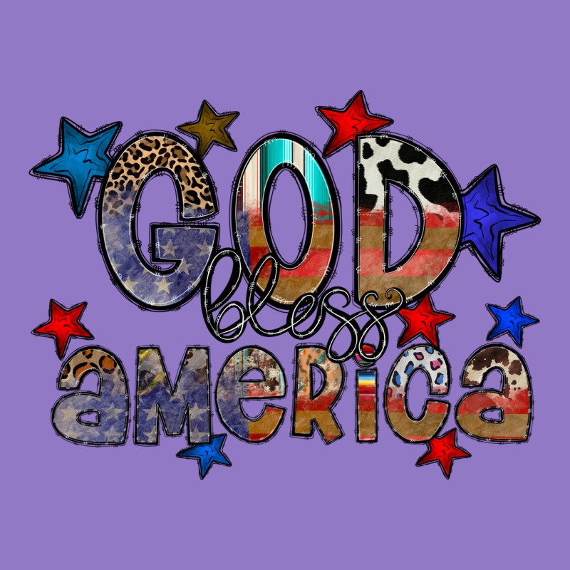 God Bless America Urban Hoodie by CowhideDigitalArt | Teevron