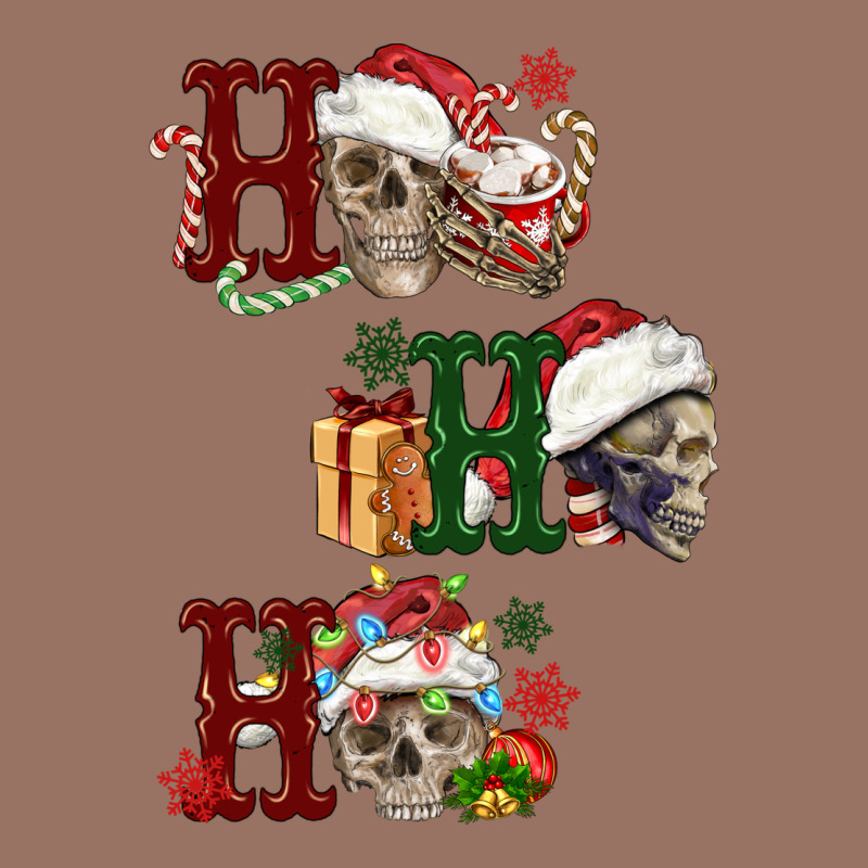 Ho Ho Ho Skull Premium Hoodie by FaDigitalArtStudio | Teevron