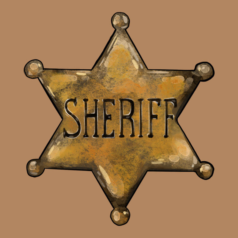 Sheriff Star Long Sleeve Tee by BarkalooDesign | Teevron