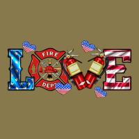Firefighter Love Premium Hoodie | Teevron