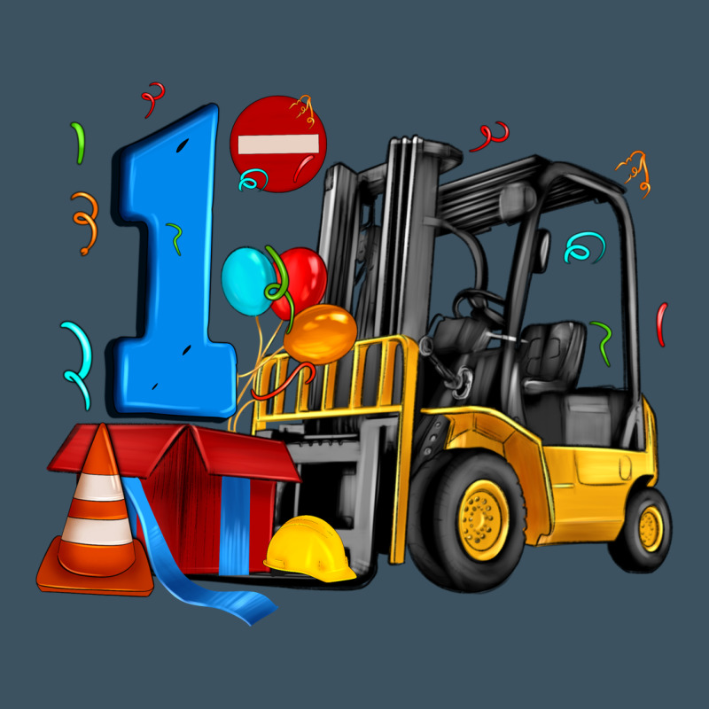 Forklift Birthday One Urban Heavy Tee by Artiststas | Teevron