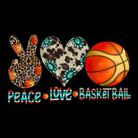 Peace Love Basketball Urban Hoodie | Teevron