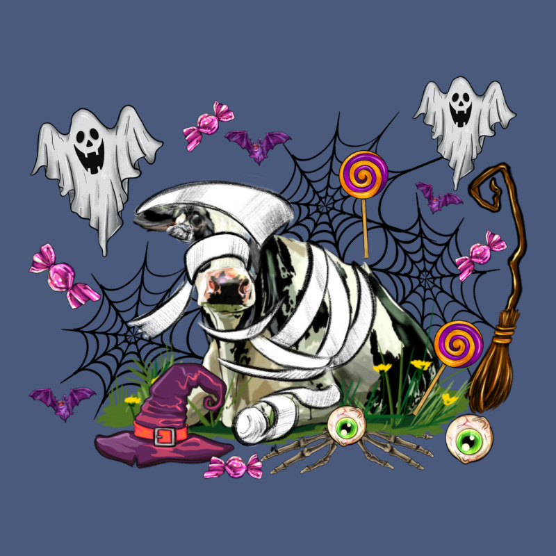 Halloween Cow And Ghosts Vintage Hoodie by AdoDesignShop | Teevron