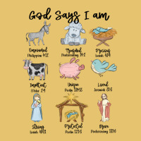 God Says I Am Premium Sweatshirt | Teevron