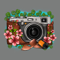 Floral Lotus Leaf Film Roll Vintage Camera Premium Hoodie | Teevron