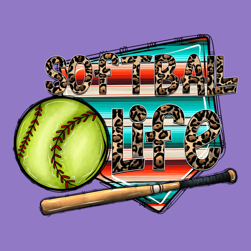 Softball Life Urban Hoodie by CowhideDigitalArt | Teevron