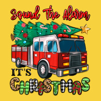 Sound The Alarm Its Christmas Fire Truck Premium Sweatshirt | Teevron
