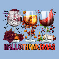 Hallothanksmas Halloween Thanksgiving  Christmas Wine Premium Hoodie | Teevron