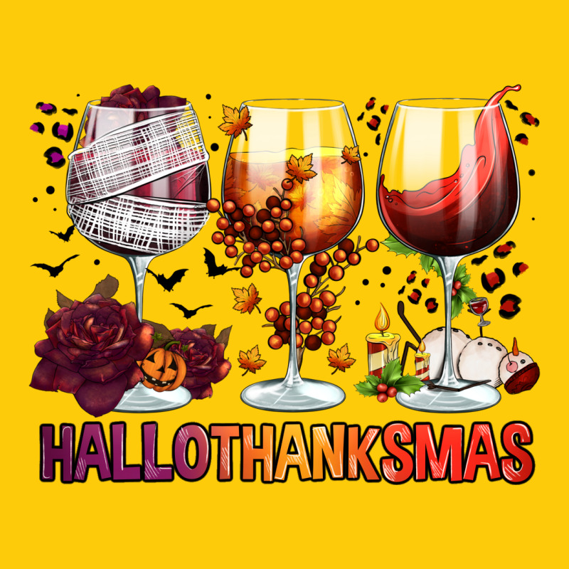 Hallothanksmas Halloween Thanksgiving  Christmas Wine Premium Hoodie by FaDigitalArtStudio | Teevron