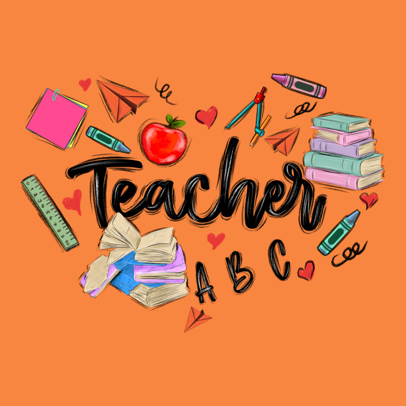Teacher Heart Premium Sweatshirt by MaliasSmallBusiness | Teevron