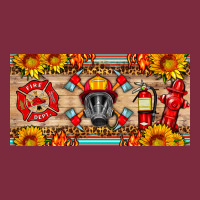 Firefighter Air Mask Sunflower And Elementary License Plate Premium Hoodie | Teevron