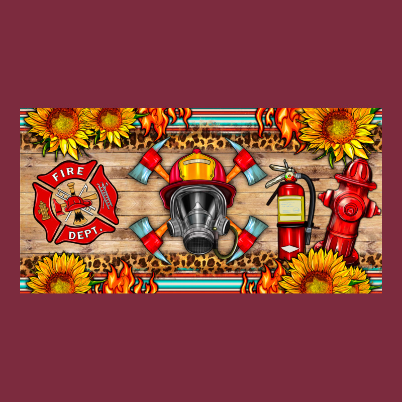 Firefighter Air Mask Sunflower And Elementary License Plate Premium Hoodie by HRA Design Shop | Teevron