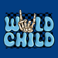 Wild Child Blue Skeleton Premium Sweatshirt | Teevron