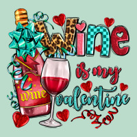 Wine Is My Valentine Olivia Premium Hoodie | Teevron