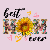 Best Mom Ever With Sunflower Ladies Tee | Teevron