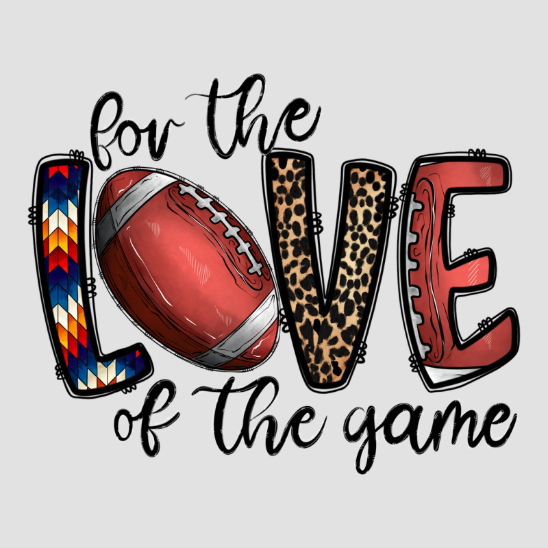 For The Love Of The Game Football Premium Hoodie by CowhideDigitalArt | Teevron