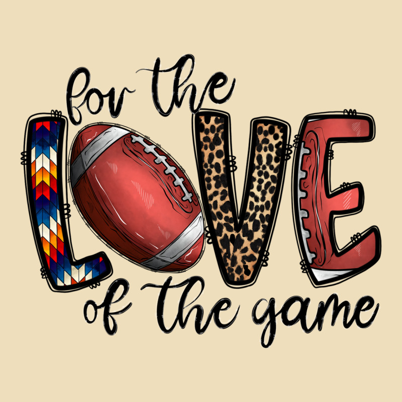 For The Love Of The Game Football Premium Hoodie by CowhideDigitalArt | Teevron