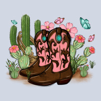 Cowboy Boots With Cactus Premium Sweatshirt | Teevron