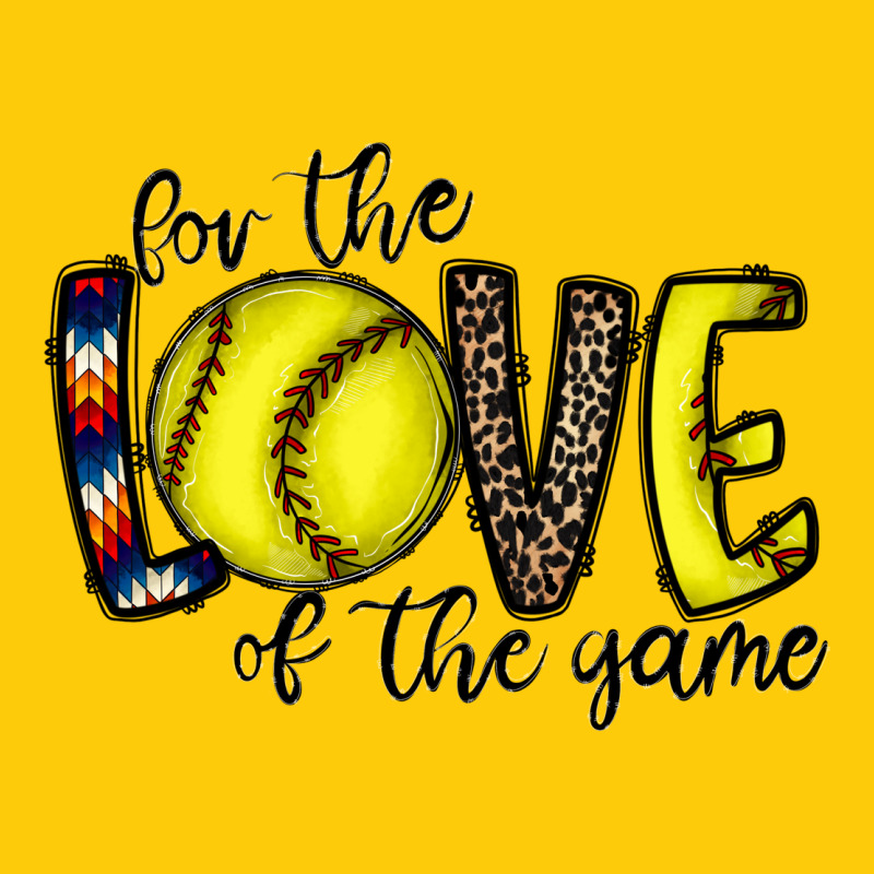 For The Love Of The Game Softball Premium Hoodie by CowhideDigitalArt | Teevron