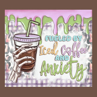 Fueled By Iced Coffee And Anxiety Premium Sweatshirt | Teevron