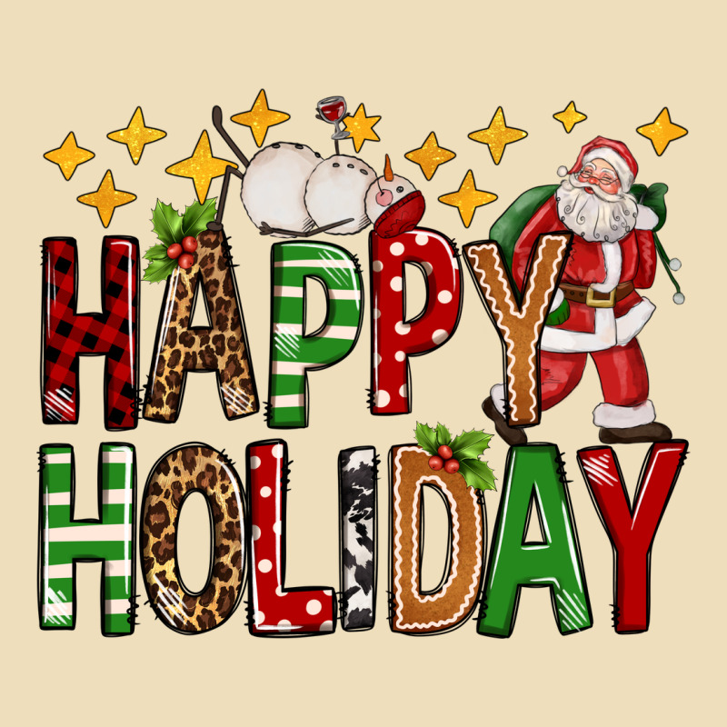 Happy Holiday Christmas Premium Hoodie by FaDigitalArtStudio | Teevron