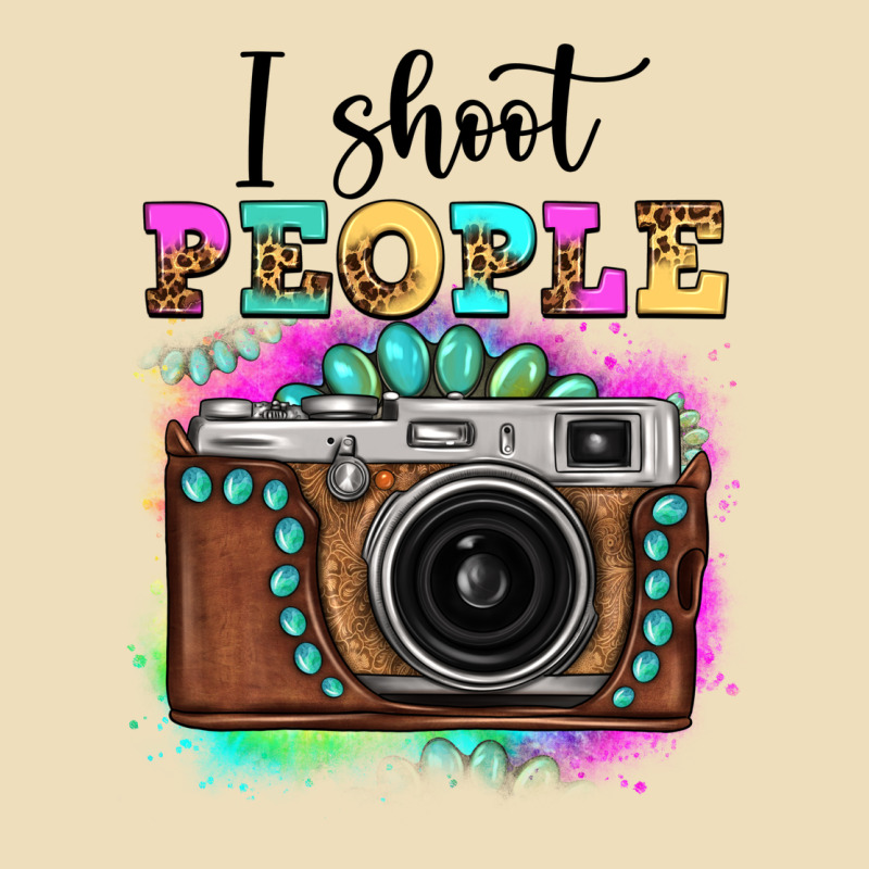 I Shoot People Tie Dye Gemstone Vintage Camera Premium Hoodie by FaDigitalArtStudio | Teevron