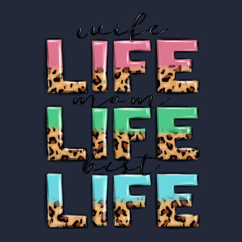 Wife Life Mom Life Best Life Premium Sweatshirt by MaliasSmallBusiness | Teevron