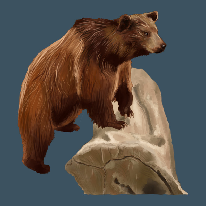 California Grizzly Bear Urban Heavy Tee by RanaPortraitStore | Teevron