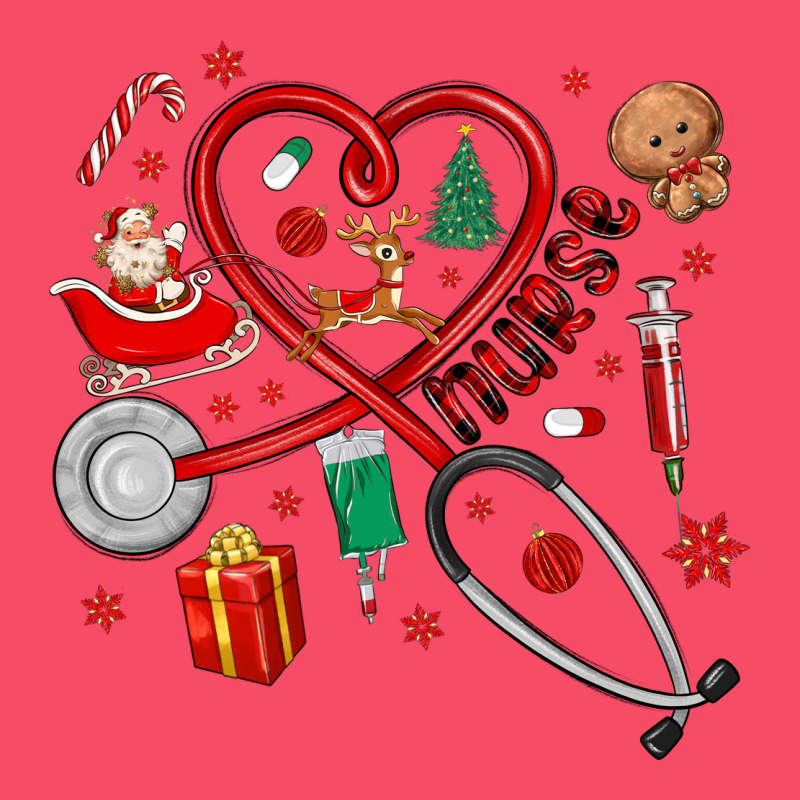 Christmas Nurse Premium Sweatshirt by MaliasSmallBusiness | Teevron